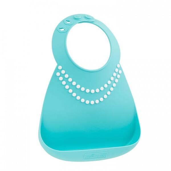 Нагрудник Baby Bib Tiffany Blue Pearls Make my day 160572